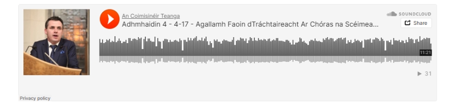 Adhmhaidin 4 - 4-17 - Agallamh Faoin dTráchtaireacht Ar Chóras na Scéimeanna Teanga